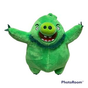 King Leonard Green Pig Angry Birds Plush Doll Toy Factory